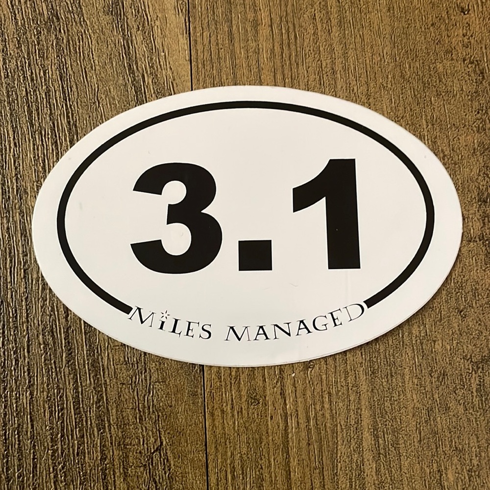 FREE WITH PURCHASE: Accio Box Miles Managed Vinyl Sticker